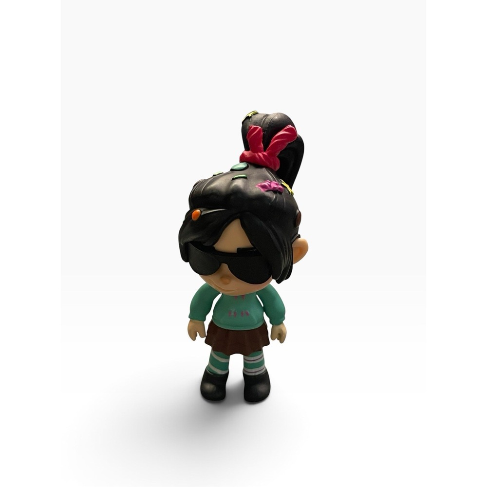 Disney Wreck-it-Ralph Sugar Rush Vanellope Von Schweetz Action Figure 3" Glasses